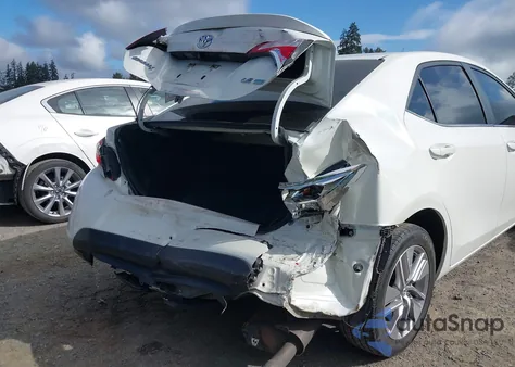 2015 Toyota Corolla Le Eco Premium из США, поврежденный, VIN 5YFBPRHE5FP344933